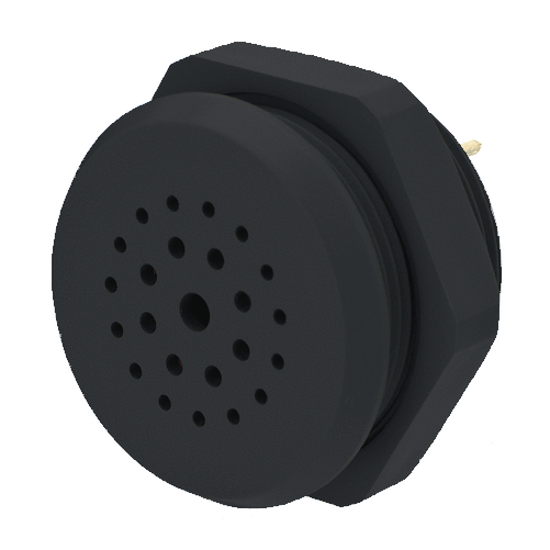Continuous 2-35Vdc 73dB 2500Hz Faston '' .250 Black